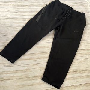 Mens large black capri sweatpants